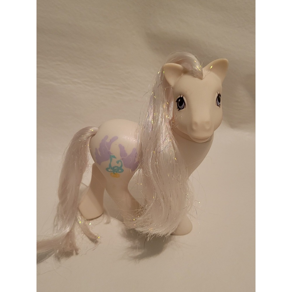 My Little Pony G1 Bride Pony 1989 MLP Hasbro wedding bridal W/ Cake